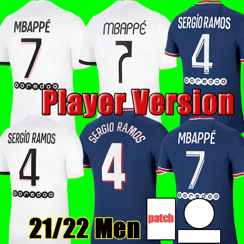 Player Version 2021 2022 Soccer Jersey #4 SRERGIO RAMOS MBAPPE NEYMAR JR Soccer Shirt Home Blue ICARDI VERRATTI Men Football Uniforms Customized On sale, No name no number
Player Version 2021 2022 Soccer Jersey #4 SRERGIO RAMOS MBAPPE NEYMAR JR Soccer Shirt Home Blue ICARDI VERRATTI Men Football Uniforms Customized On sale, No name no number