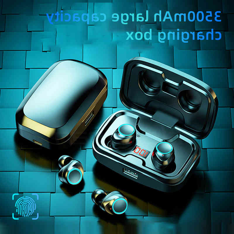 TWS Bluetooth 5,0 Headphones 3500mAh Load Box Wireless Headphones 9D Stereo Sport Waterproof Headsets With Microphone wholesale
TWS Bluetooth 5,0 Headphones 3500mAh Load Box Wireless Headphones 9D Stereo Sport Waterproof Headsets With Microphone wholesale