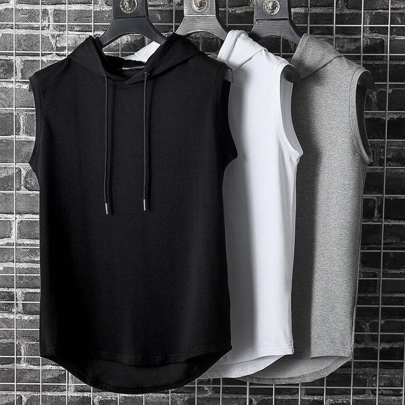 Men's Tank Tops Summer Mens Muscle Hoodie Vest Sleeveless Bodybuilding Gym Workout Fitness Shirt High Quality Hip Hop Sweatshirt -40, Black
Men's Tank Tops Summer Mens Muscle Hoodie Vest Sleeveless Bodybuilding Gym Workout Fitness Shirt High Quality Hip Hop Sweatshirt -40, Black