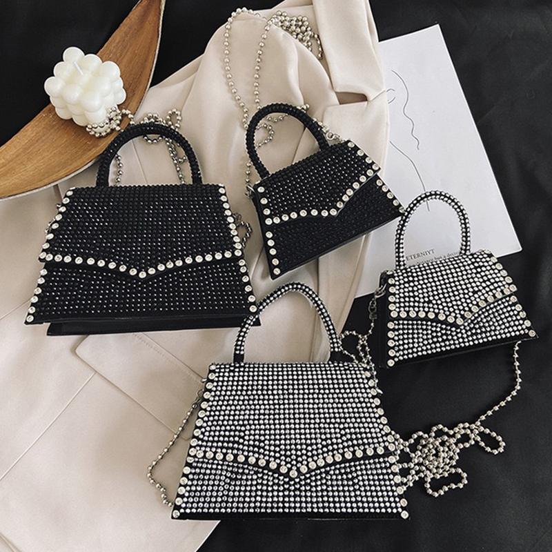Bright Diamond Handbags For Women Trendy Fashion All-match Chains Shoulder Bags Messenger Square Gift Waist
Bright Diamond Handbags For Women Trendy Fashion All-match Chains Shoulder Bags Messenger Square Gift Waist