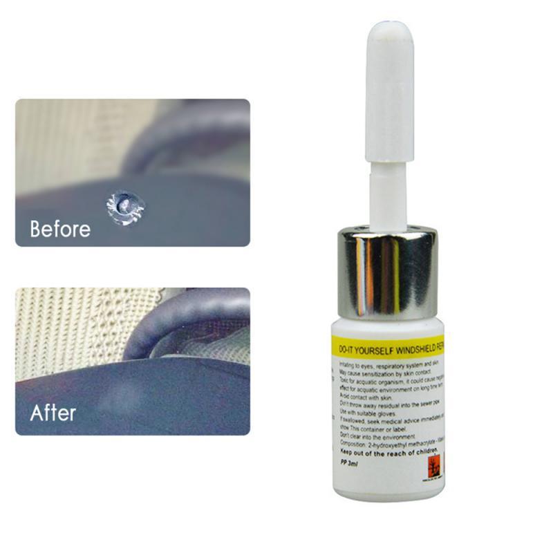 Car Cleaning Tools Upgrade Automotive Glass Nano Repair Fluid Window Crack Chip Tool Kit Accesories TSLM1