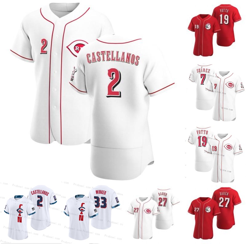 Custom 2 Nick Castellanos 2021 Cincinnati jersey Joey Votto Jesse Winker Mark Payton Scott Heineman Shogo Akiyama Eugenio Suarez Max Schrock, Youth cool base
Custom 2 Nick Castellanos 2021 Cincinnati jersey Joey Votto Jesse Winker Mark Payton Scott Heineman Shogo Akiyama Eugenio Suarez Max Schrock, Youth cool base