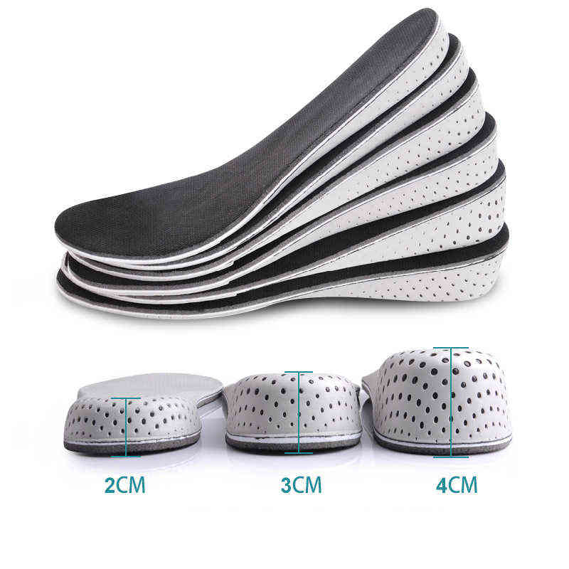 Height Increase Insoles Full Half Feet Shoes Up Invisiable Arch Support Shoe Sole Cushion Pad Men Women Inserts Pad Insoles H1106
