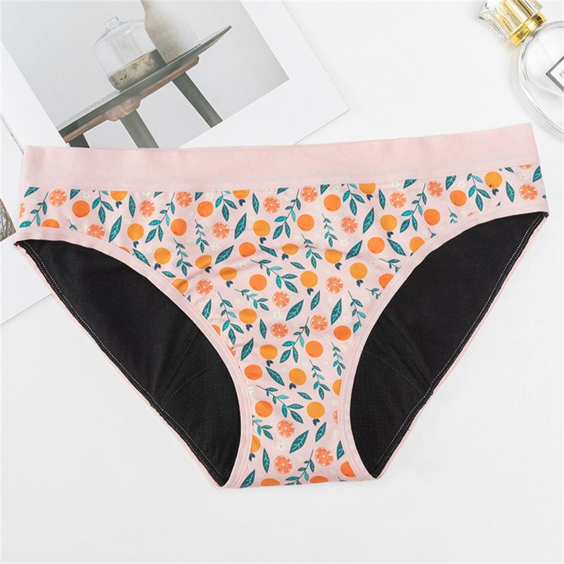 Women' Panties Floral Briefs Leak Proof Menstrual Four-layer Physiological Pants Women Underwear Period Comfortable Waterproof, Pink
Women' Panties Floral Briefs Leak Proof Menstrual Four-layer Physiological Pants Women Underwear Period Comfortable Waterproof, Pink