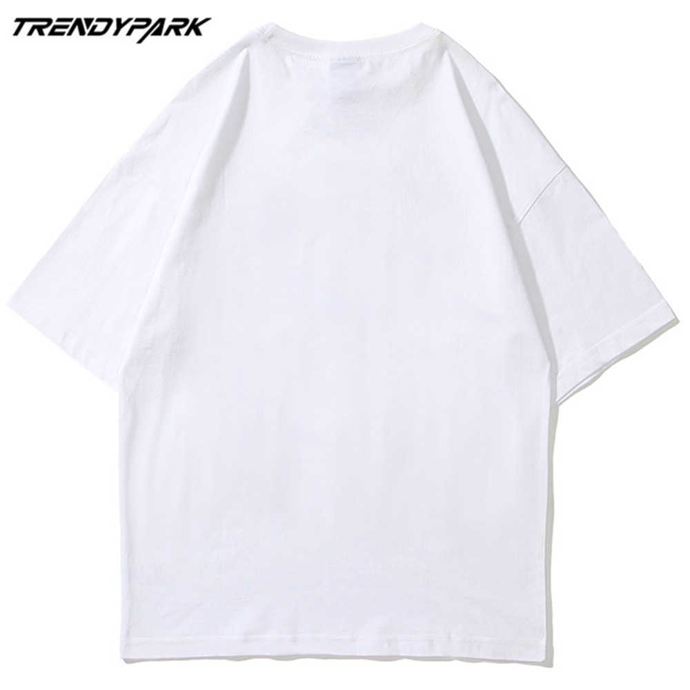Men's T-shirt Cute Snowman Short Sleeve Printed Tee Hip Hop Oversize Cotton Casual Harajuku Streetwear Top Tshirts Clothing 210601