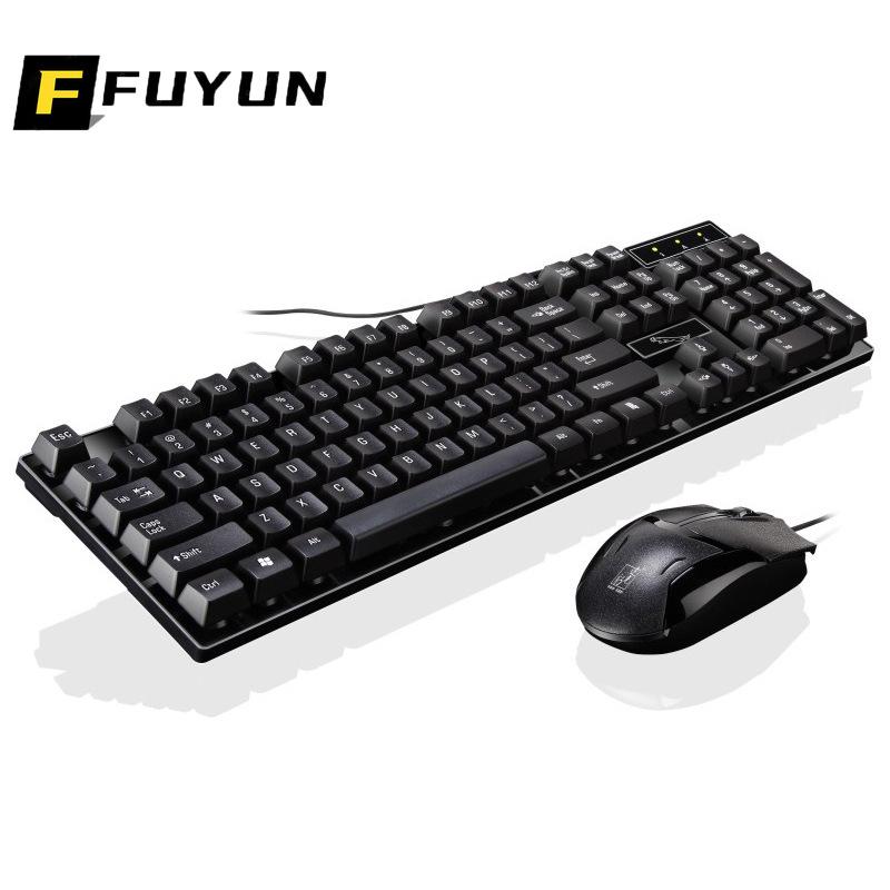Keyboard Mouse Combos FUYUN Ergonomic Set Office Gaming USB Full-size Combo For Notebook Laptop Desktop PC U89
Keyboard Mouse Combos FUYUN Ergonomic Set Office Gaming USB Full-size Combo For Notebook Laptop Desktop PC U89