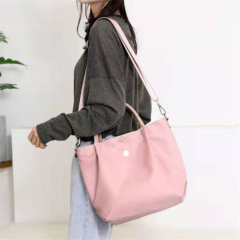 4 Colors Outdoor Bag Oxford Fabric Yoga Handbag Shoulder Classic Portable Shopping Bags Fittness Pouch for Women Ladies Fitness Waterproof