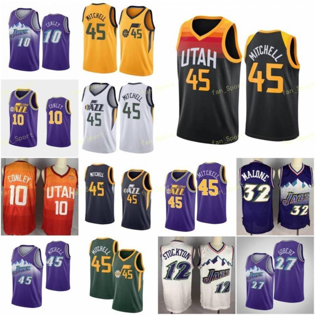 City Earned Edition Donovan 45 Mitchell Basketball Jerseys Mike 10 Conley Karl 32 Malone Rudy 27 Gobert John 12 Stockton Men Stitched Size, As
City Earned Edition Donovan 45 Mitchell Basketball Jerseys Mike 10 Conley Karl 32 Malone Rudy 27 Gobert John 12 Stockton Men Stitched Size, As