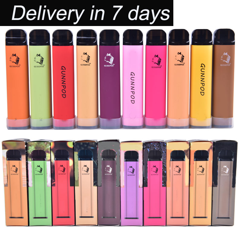 GunnPod Disposables Vape Electronic Cigarettes Device Kit 2000 Puffs 1250mAh Battery Prefilled 8ml Pod Stick Pen wholesale
GunnPod Disposables Vape Electronic Cigarettes Device Kit 2000 Puffs 1250mAh Battery Prefilled 8ml Pod Stick Pen wholesale