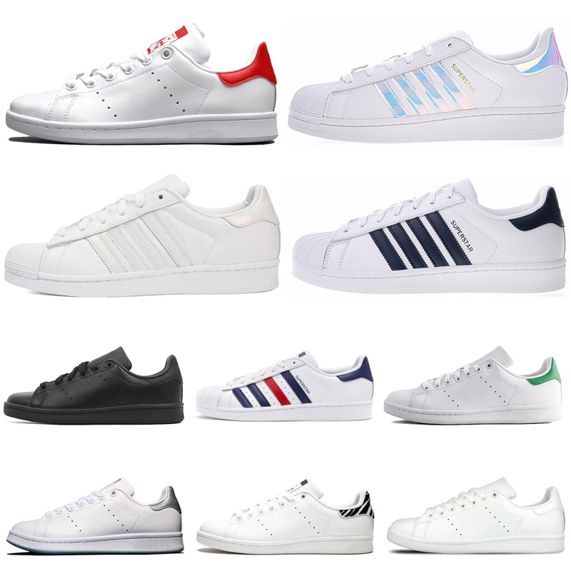 fashion stan smith casual shoes superstars men women designer sneakers zebra triple white black pink dark blue red green size 36-45 wholesale
fashion stan smith casual shoes superstars men women designer sneakers zebra triple white black pink dark blue red green size 36-45 wholesale