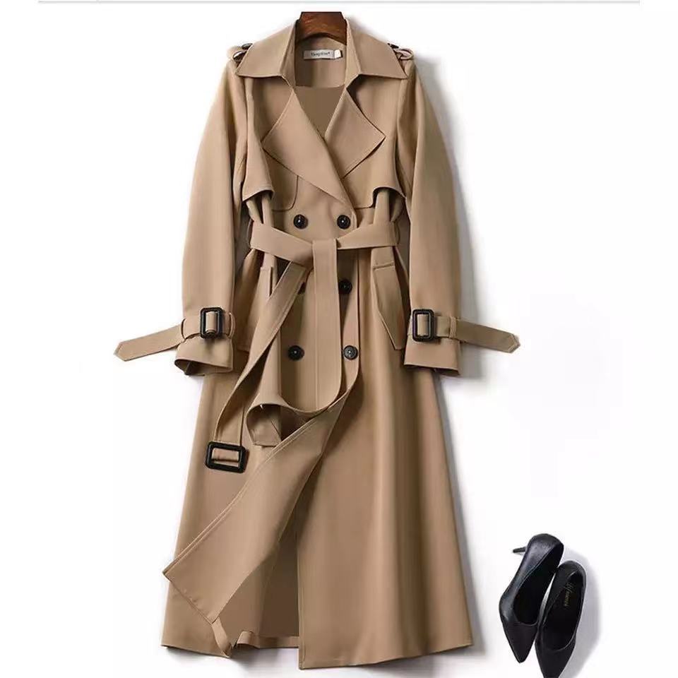 Women's Trench Coats Korean fine, casual female trench coat, elegant long coat plus sleeve windbreak and spring EPPZ, 1# shoe box
Women's Trench Coats Korean fine, casual female trench coat, elegant long coat plus sleeve windbreak and spring EPPZ, 1# shoe box