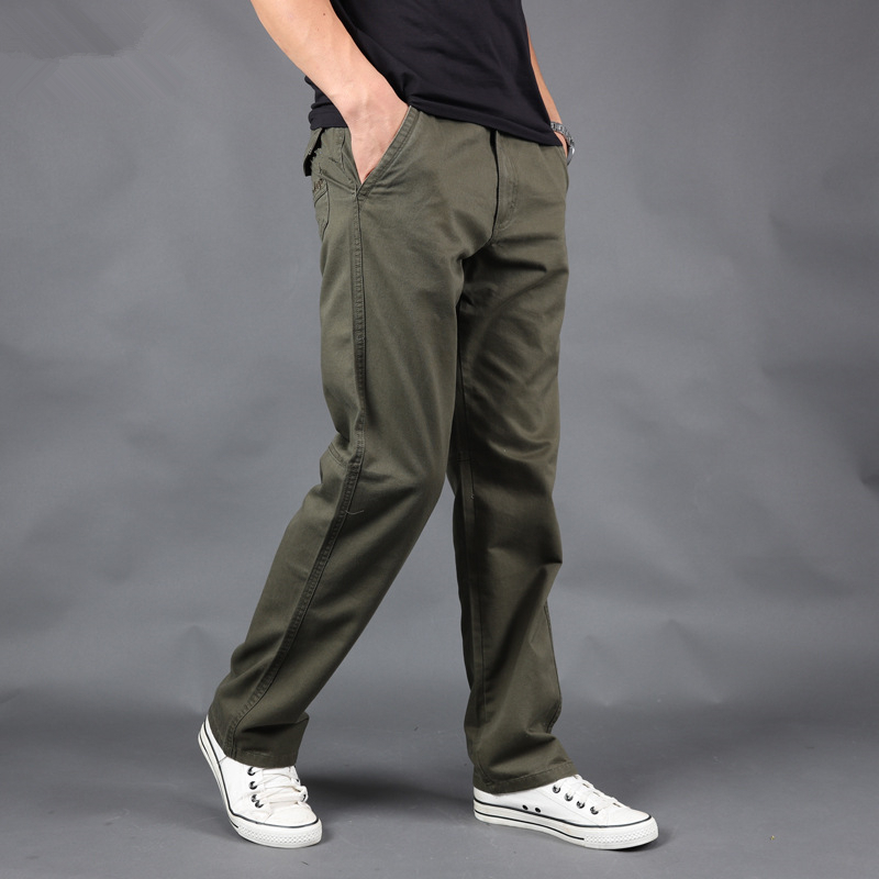 BOLUBAO Men Fashion Casual Pants Autumn Male High Quality Solid Color Trousers Men's Arrival Comfortable Cargo Pants 210518