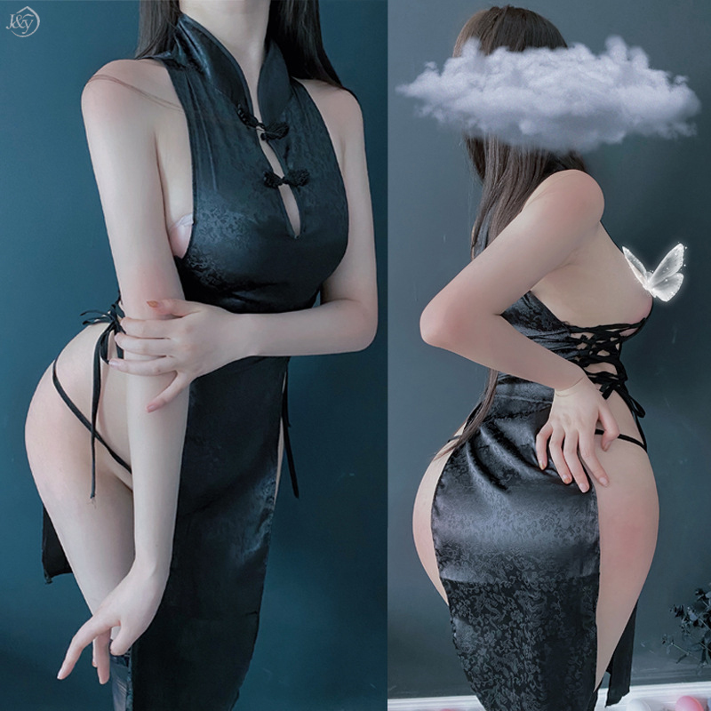 Sexy Cheongsam Dress Women Black White Robe Tree Female Undertale Qipao Chinese Folk Dance Classic Satin Hot Sexy Lingerie Witch L0407, Red;black
Sexy Cheongsam Dress Women Black White Robe Tree Female Undertale Qipao Chinese Folk Dance Classic Satin Hot Sexy Lingerie Witch L0407, Red;black