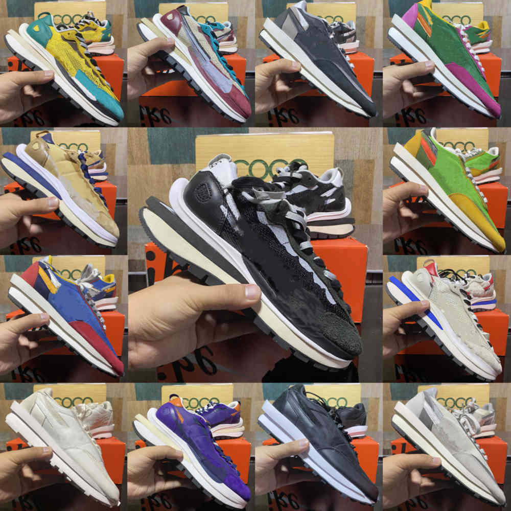 Top Quality Nylon LDV Waffle Men Women Sacais Casual Shoes Black White Undercover X Daybreak Grey Mens Breathe Outdoor Flat Height yemianbu, Box
Top Quality Nylon LDV Waffle Men Women Sacais Casual Shoes Black White Undercover X Daybreak Grey Mens Breathe Outdoor Flat Height yemianbu, Box