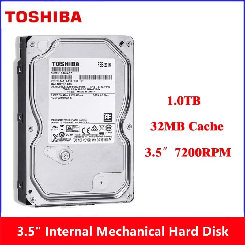 External Hard Drives 1TB 3.5" Internal Mechanical Disk SATA3 6Gb/s 7200RPM 32MB Buffer Desktop Computer Surveillance
External Hard Drives 1TB 3.5" Internal Mechanical Disk SATA3 6Gb/s 7200RPM 32MB Buffer Desktop Computer Surveillance