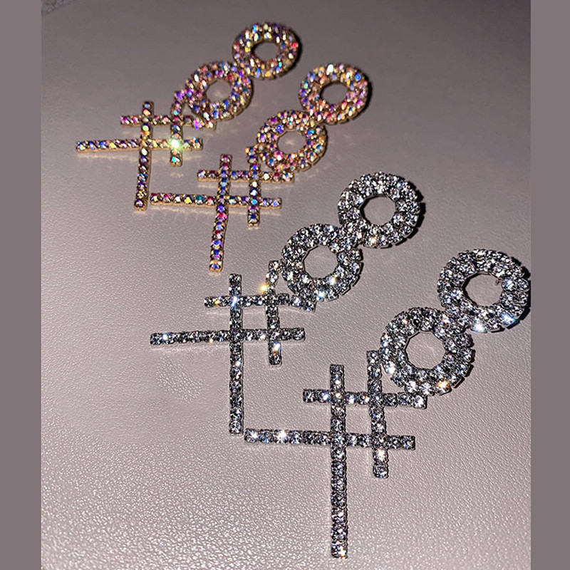 With Round Earrings Full Of Cross Earring Chandelier Mother Party Dinner Fashion Earnails Wholesale Personality European And American Exaggeration Accessories
With Round Earrings Full Of Cross Earring Chandelier Mother Party Dinner Fashion Earnails Wholesale Personality European And American Exaggeration Accessories