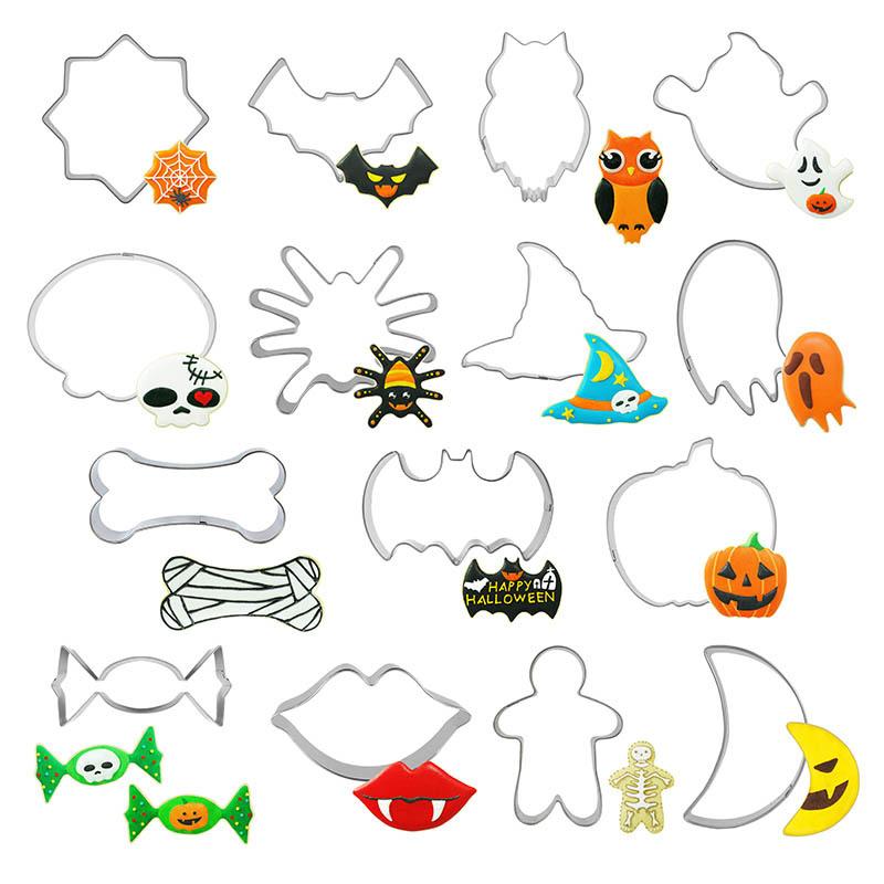 Baking Moulds 15pcs Cartoon Animal Stainless Steel Cookie Cutter 0.25mm Thickness Fruit Cutting Die Cupcake Stamp Mold Kitchen Tools
Baking Moulds 15pcs Cartoon Animal Stainless Steel Cookie Cutter 0.25mm Thickness Fruit Cutting Die Cupcake Stamp Mold Kitchen Tools