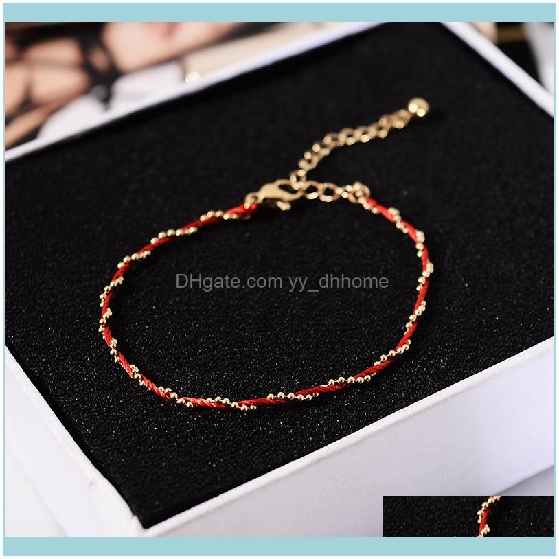 Link, Bracelets Jewelrylink, Chain Yun Ruo Fortunate Red Line Bracelet Woman Gift Rose Gold Color Fashion Titainum Steel Jewelry Never Fade
Link, Bracelets Jewelrylink, Chain Yun Ruo Fortunate Red Line Bracelet Woman Gift Rose Gold Color Fashion Titainum Steel Jewelry Never Fade