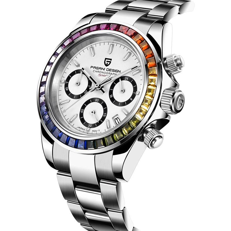 Design Brand Automatic Watch Luxury Men Mechanical Wristwatch100mm Stainless Steel Waterproof Relogio Masculino Wristwatches, Silver
Design Brand Automatic Watch Luxury Men Mechanical Wristwatch100mm Stainless Steel Waterproof Relogio Masculino Wristwatches, Silver