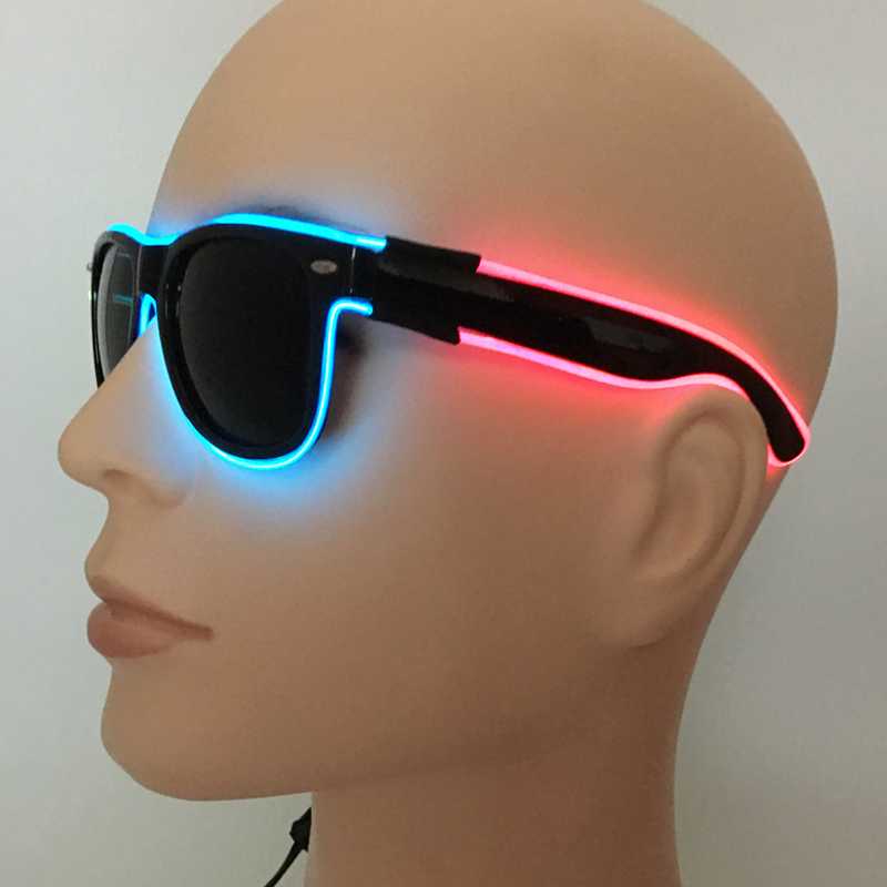 Costume Birthday Party Decor DJ SunGlasses Flashing EL Glasses Neon Wire LED Light Up Rave
Costume Birthday Party Decor DJ SunGlasses Flashing EL Glasses Neon Wire LED Light Up Rave