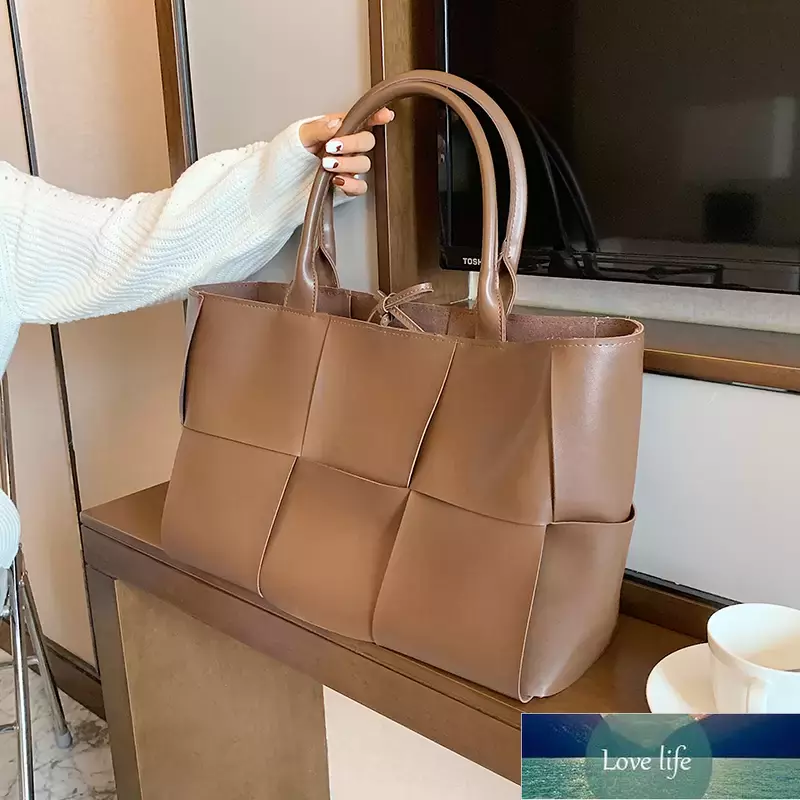 Large Weave Tote Bag PU Leather Women's Designer Handbag Fashion High Capacity High quality Shoulder Bags, Black
Large Weave Tote Bag PU Leather Women's Designer Handbag Fashion High Capacity High quality Shoulder Bags, Black