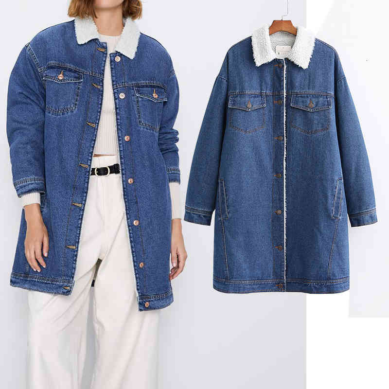 Women's Down & Parkas Women Autumn winter velvet cowboy jacket Coat Single-breasted Turn-down Collar Lady Streetwear Outwear 3U83, Black
Women's Down & Parkas Women Autumn winter velvet cowboy jacket Coat Single-breasted Turn-down Collar Lady Streetwear Outwear 3U83, Black