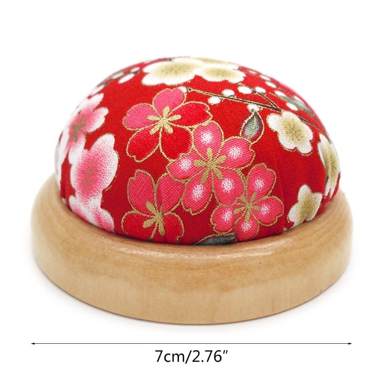 Lovely Ball Shaped Needle Pin Cushion Holder Pincushion Stitch Needlework Mat 896B Sewing Notions & Tools