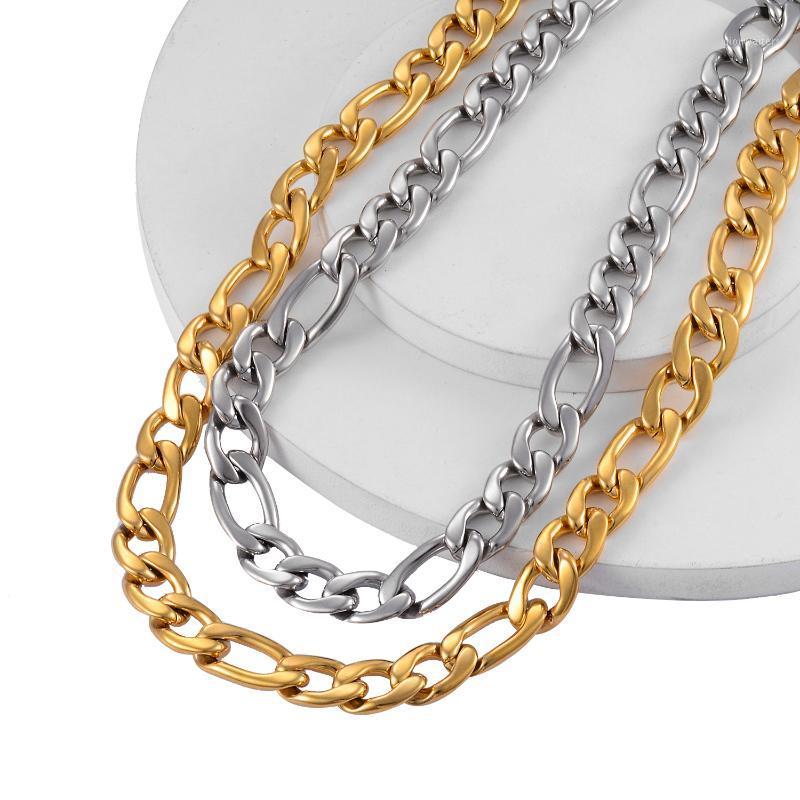Chains Gold Figaro Chain 11.5mm Width Fashionable Male And Female Hip Hop Necklace
Chains Gold Figaro Chain 11.5mm Width Fashionable Male And Female Hip Hop Necklace