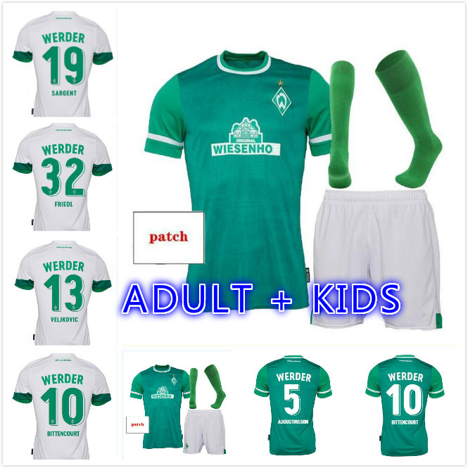 Adult kids kit 21 22 SV Werder Bremen Soccer Jerseys 2021 2022 black KLAASSEN Füllkrug BITTENCOURT RASHICA PIZARRO Football shirts
Adult kids kit 21 22 SV Werder Bremen Soccer Jerseys 2021 2022 black KLAASSEN Füllkrug BITTENCOURT RASHICA PIZARRO Football shirts