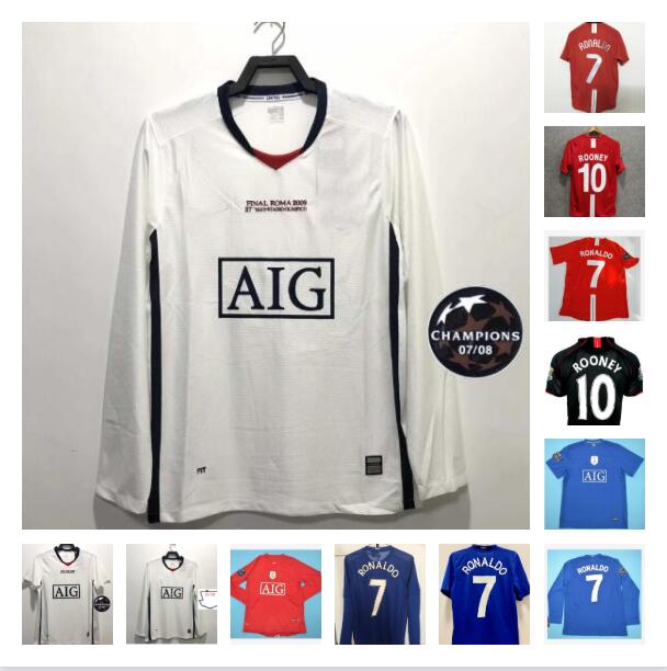 Long sleeve 2007 2008 2009 Manchester Ronaldo retro soccer jerseys uNiTeD Rooney Giggs Nani MAN 07 08 09 Scholes Tevez BERBATOV VIDIC uTd Football Shirts
Long sleeve 2007 2008 2009 Manchester Ronaldo retro soccer jerseys uNiTeD Rooney Giggs Nani MAN 07 08 09 Scholes Tevez BERBATOV VIDIC uTd Football Shirts