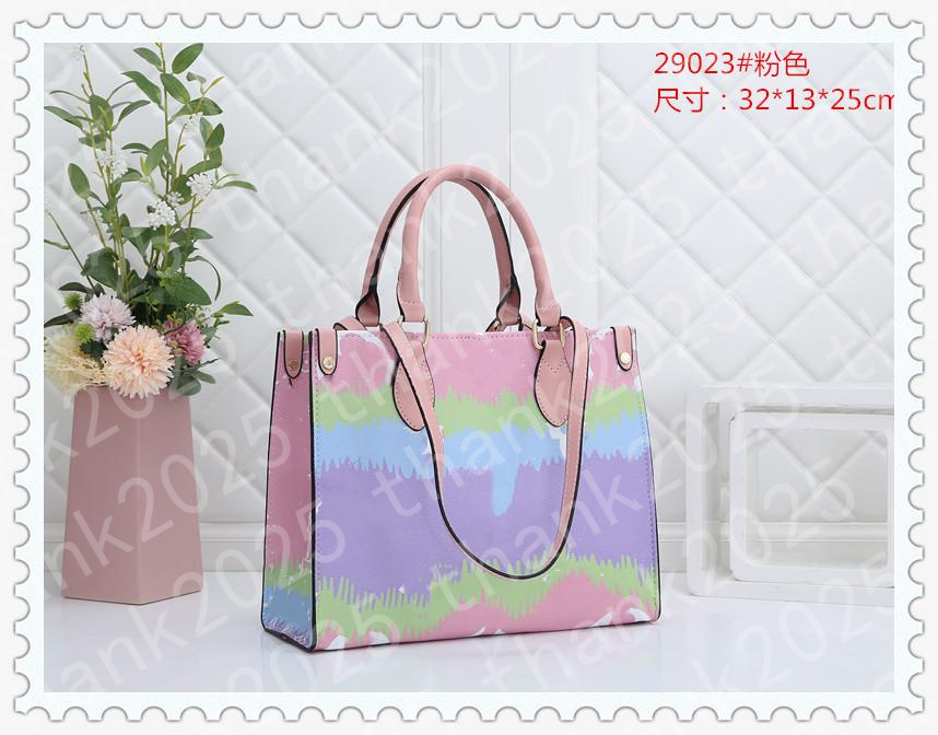 32CM Onthego shopping bag High quality Fashion Purses Women Travel Duffle Bags Leather Luggage Handbag Men Sport Shoulder Bags
32CM Onthego shopping bag High quality Fashion Purses Women Travel Duffle Bags Leather Luggage Handbag Men Sport Shoulder Bags