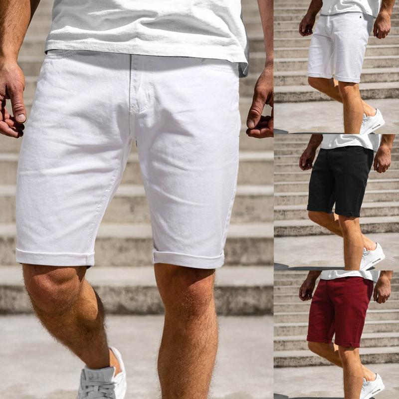 Men's Shorts 2021 Summer White Black Men Denim Slim Large Size Casual Knee Length Short Hole Jeans For Bermuda, U94-5
Men's Shorts 2021 Summer White Black Men Denim Slim Large Size Casual Knee Length Short Hole Jeans For Bermuda, U94-5