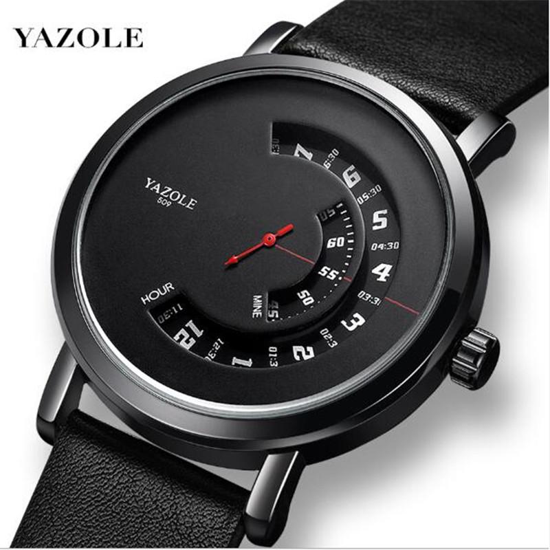 Wristwatches Yazole Turntable Waterproof Men's Watches Vibrato Explosion Creative Watch Men Quartz Relogio Masculino, Slivery;brown
Wristwatches Yazole Turntable Waterproof Men's Watches Vibrato Explosion Creative Watch Men Quartz Relogio Masculino, Slivery;brown