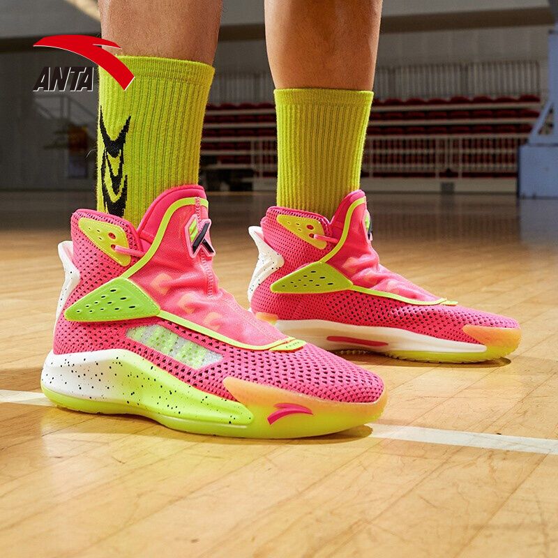 Anta Klay Thompson KT5 original men's Basketball Shoes "Dragon Fruit" 2021 spring Luxurys Designers sneakers 112011101-8, As pic
Anta Klay Thompson KT5 original men's Basketball Shoes "Dragon Fruit" 2021 spring Luxurys Designers sneakers 112011101-8, As pic