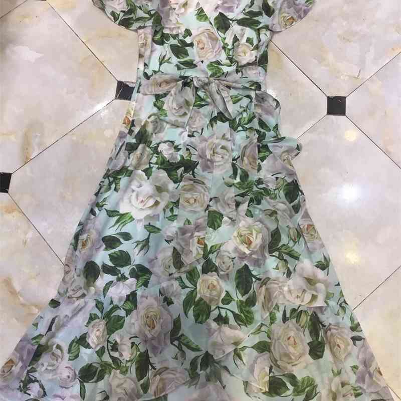 Truevoker Lady Cottagecor Dres Flying Sleeve Flower Print Midi Long Holiday Robe Mujer Vestido 210602, Sky blue
Truevoker Lady Cottagecor Dres Flying Sleeve Flower Print Midi Long Holiday Robe Mujer Vestido 210602, Sky blue