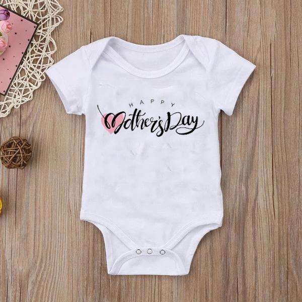 Rompers Happy Mother's Day Born Bodysuit Baby Girls Clothes Body Kids Letter Romper Jumpsuit Infant Infantil Boys Sleepwears, Wg
Rompers Happy Mother's Day Born Bodysuit Baby Girls Clothes Body Kids Letter Romper Jumpsuit Infant Infantil Boys Sleepwears, Wg