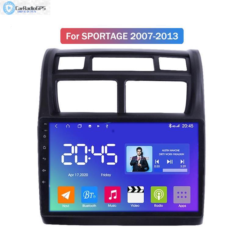 Android 10 Car dvd Gps Navigation Player for Kia SPORTAGE 2007 2008 2009 2010-2013 9 inch Screen Head Unit Multimedia System Radio