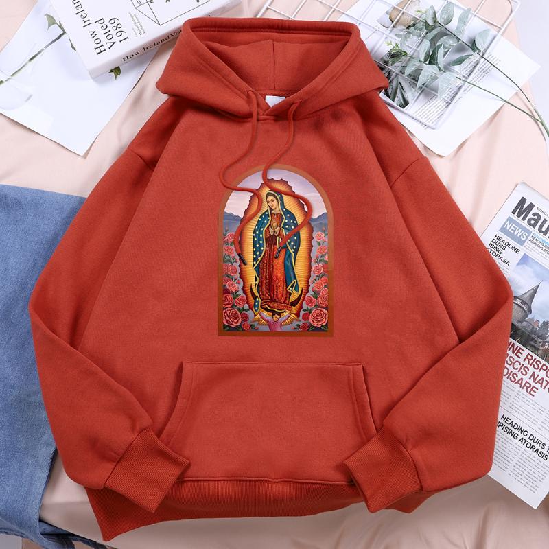 Men' Hoodies & Sweatshirts Our Lady Of Guadalupe Printing Male Style Hooded Hoodie Fashion Pullover Sweatshirt Graphic Long Sleeve For Men, Black
Men' Hoodies & Sweatshirts Our Lady Of Guadalupe Printing Male Style Hooded Hoodie Fashion Pullover Sweatshirt Graphic Long Sleeve For Men, Black