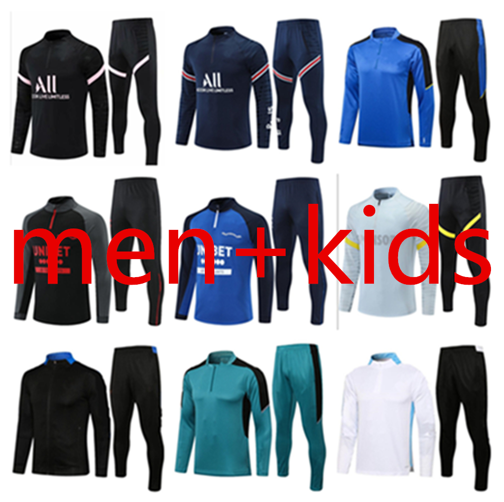 2021 Men + kids jogging football training tracksuit kits 21 boys mens jacket survetement foot soccer chandal futbol chándal Sportswear, 12
2021 Men + kids jogging football training tracksuit kits 21 boys mens jacket survetement foot soccer chandal futbol chándal Sportswear, 12