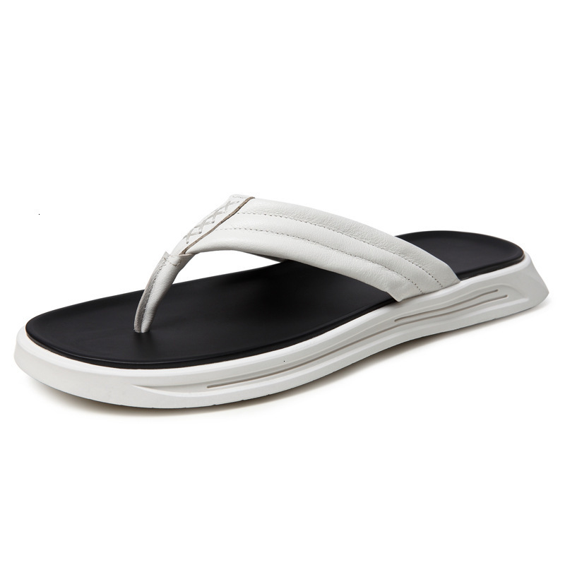 men's summer fashion outdoor Slippers wear flip flops leather soft bottom trend anti slip sandals in VTBC, 1# shoe box
men's summer fashion outdoor Slippers wear flip flops leather soft bottom trend anti slip sandals in VTBC, 1# shoe box