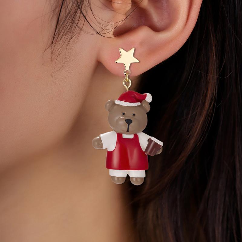 dangle & chandelier christmas earrings merry decorations xmas happy year 2022 jewelry gift for women men kids, Silver
dangle & chandelier christmas earrings merry decorations xmas happy year 2022 jewelry gift for women men kids, Silver