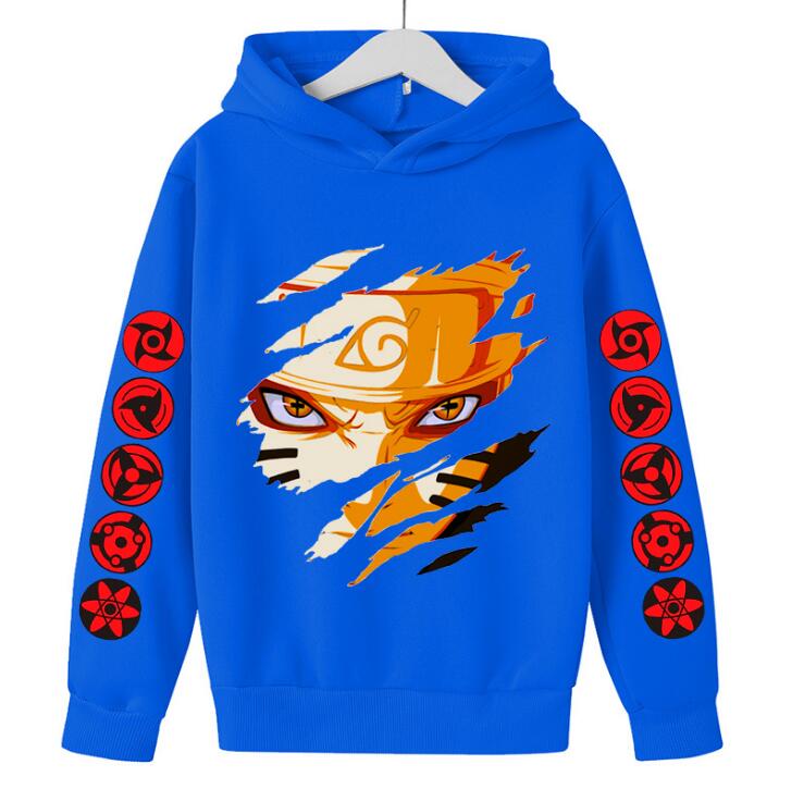 dop shipping new Children CHarajuku Anime Naruto Kakashi Costume Boys Hoodie Sweatshirt Kids Girl Tops Kids Clothes Girls Sweatwear от DHgate WW