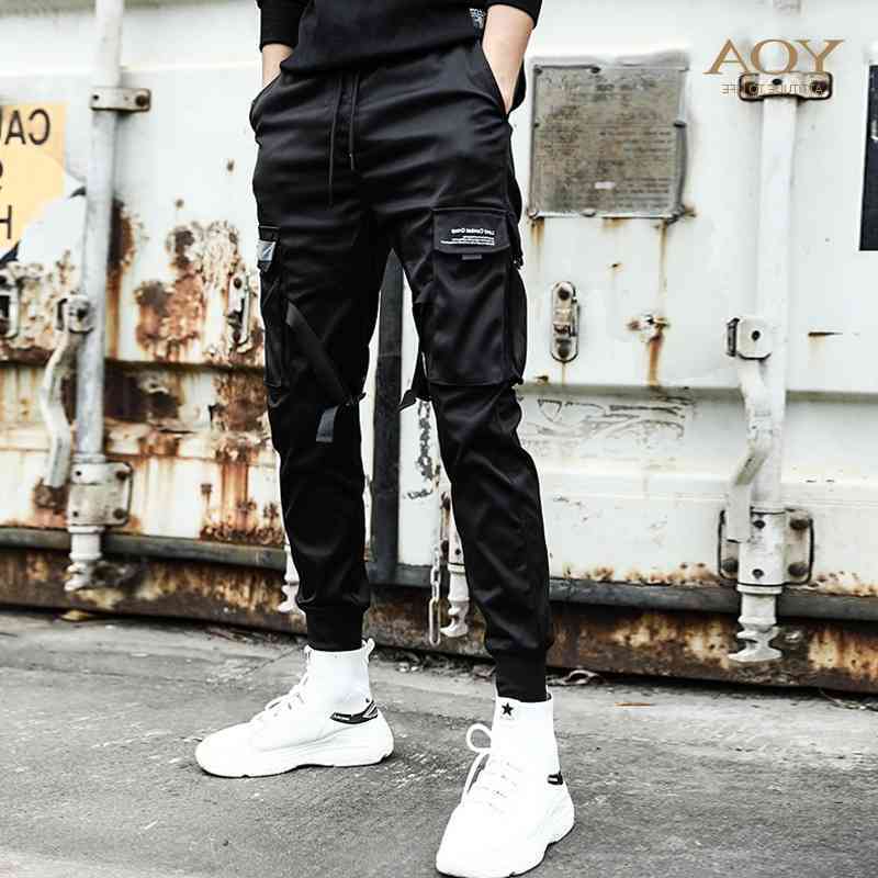 Yoa autumn trend parachute casual pants men' fashion brand Li Xianhan Shangyan same style corset overalls, Black
Yoa autumn trend parachute casual pants men' fashion brand Li Xianhan Shangyan same style corset overalls, Black