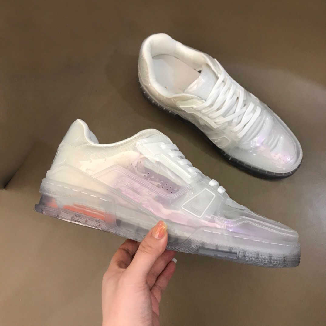 2020 New Arrival Hot mens Designer transparent Trainer Sneaker Shoes Luxury Designer Sneakers for men Run Away Fashion Casual Clear shoe, As picture
2020 New Arrival Hot mens Designer transparent Trainer Sneaker Shoes Luxury Designer Sneakers for men Run Away Fashion Casual Clear shoe, As picture