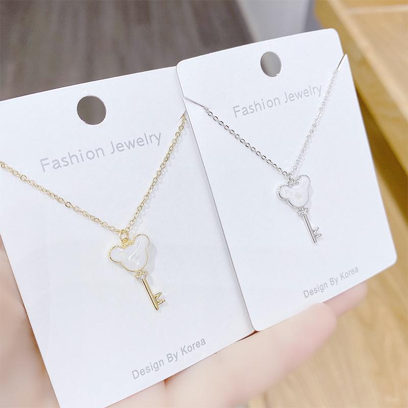 Chains Korean Style Cute Pendant Necklace Key Simple All-Match Student Jewelry, Silver
Chains Korean Style Cute Pendant Necklace Key Simple All-Match Student Jewelry, Silver