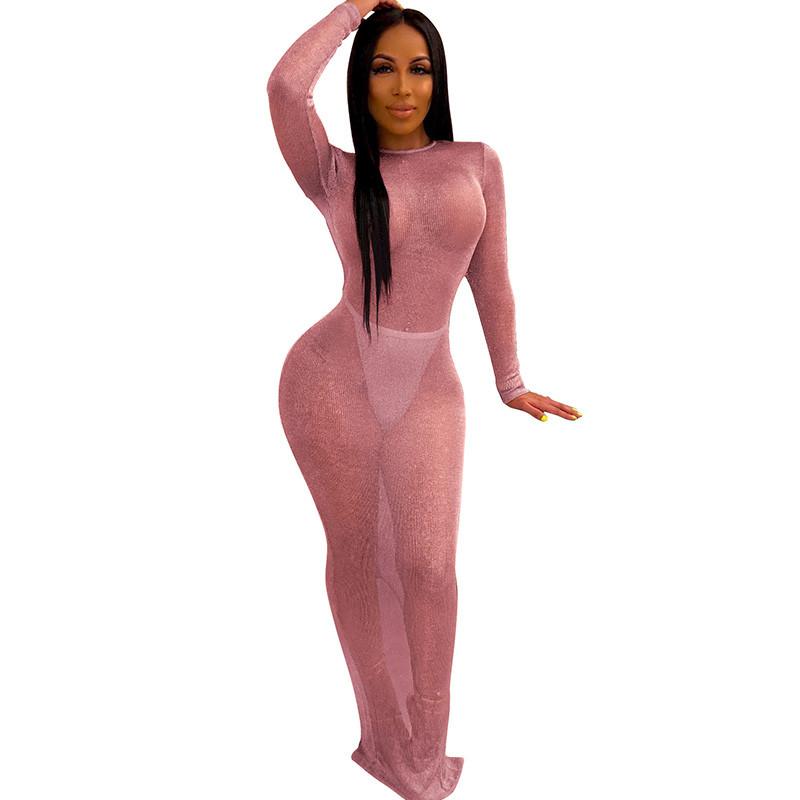 Casual Dresses Sexy Knitted Crochet Evening Party Sparkly Dress Women See-through Long Sleeve Backless Glitter Bodycon Celebrity, Black
Casual Dresses Sexy Knitted Crochet Evening Party Sparkly Dress Women See-through Long Sleeve Backless Glitter Bodycon Celebrity, Black