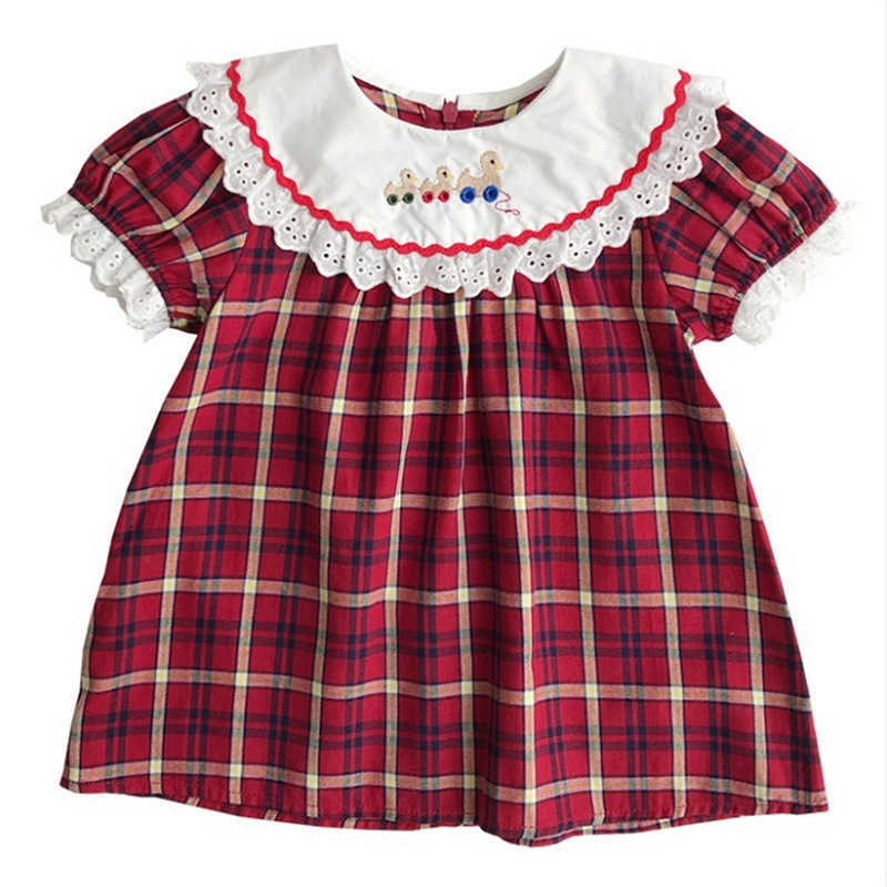 Toddler Girls Embroidery Dress Baby Girl Red Plaid Boutique Clothes Infant Birthday Christmas Dresses Chidlren Cotton Frocks 210615, Red dress
Toddler Girls Embroidery Dress Baby Girl Red Plaid Boutique Clothes Infant Birthday Christmas Dresses Chidlren Cotton Frocks 210615, Red dress