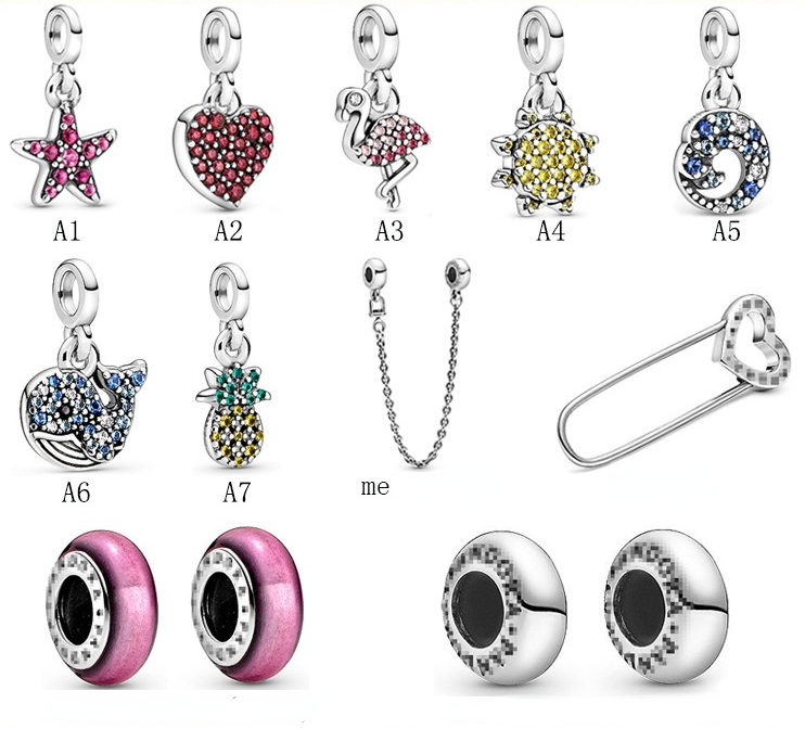 Genuine S925 Sterling Silver Fit Pandora Couple Necklace Me Series Safety Chain New Pineapple Small Accessories Love Heart Blue Crysta Charm
Genuine S925 Sterling Silver Fit Pandora Couple Necklace Me Series Safety Chain New Pineapple Small Accessories Love Heart Blue Crysta Charm