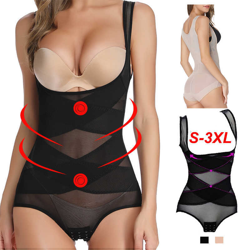 New Women Body Trainer Slimming Underwear Bodysuit Shapewear Shaping Tummy Shaper Control High Waist Chest Binder, Black
New Women Body Trainer Slimming Underwear Bodysuit Shapewear Shaping Tummy Shaper Control High Waist Chest Binder, Black