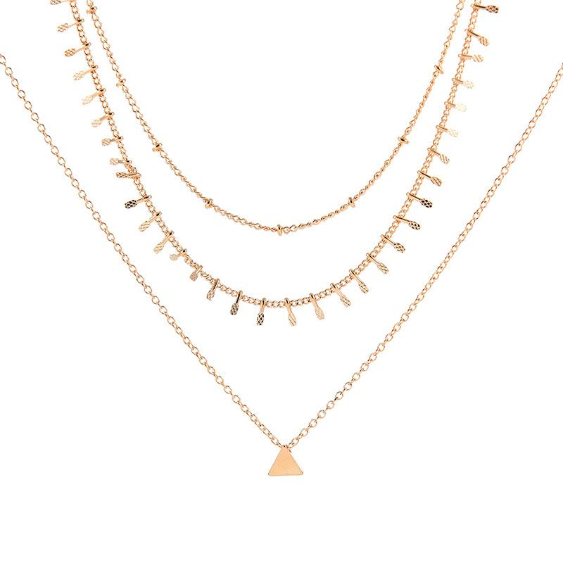 Simple Geometric Triangle Collar Chain Necklace Women Fashion Multilayer Clavicle Choker Jewelry Chokers
Simple Geometric Triangle Collar Chain Necklace Women Fashion Multilayer Clavicle Choker Jewelry Chokers